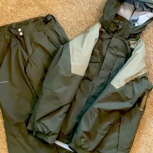 Columbia Convert Snowboard/Ski Jacket and pants set (Boys or Girls)